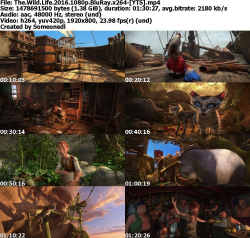 The Wild Life 2016 1080p BluRay x264-YTS
