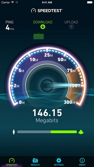 ookla speed test download and upload