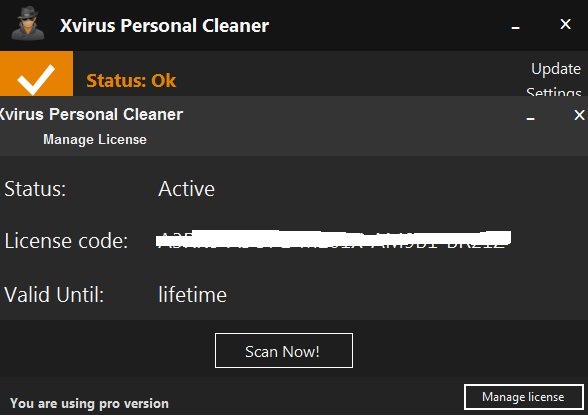 Xvirus Personal Cleaner Pro v3.1.0.0