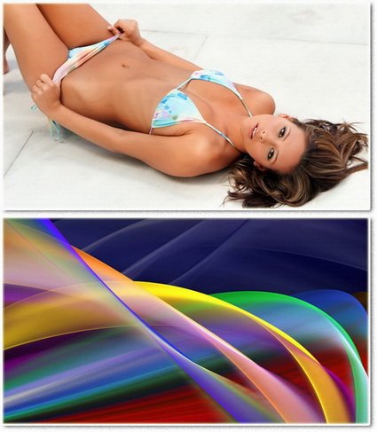 Wallpapers on a desktop 970