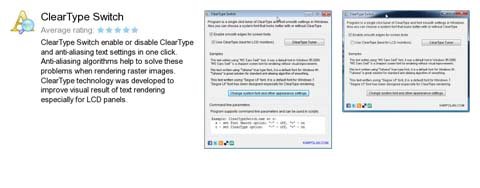 Portable ClearType Switch 1.1.0.3