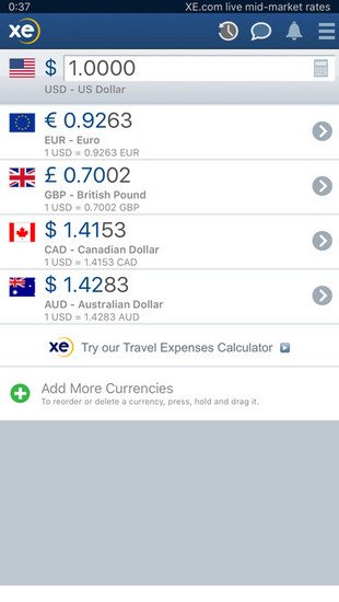XE Currency Pro v4.5.1