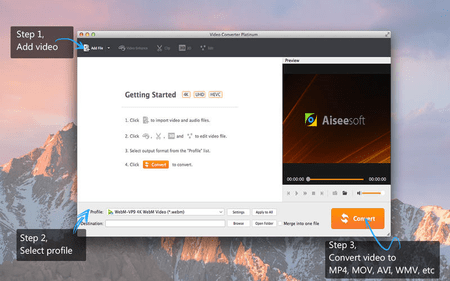 Aiseesoft Video Converter Platinum v6.6.17 MacOSX