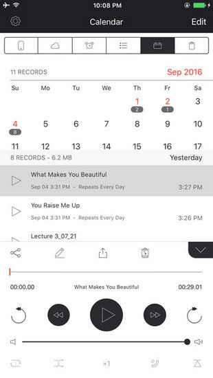 Recordings Pro v7.0