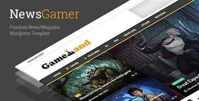 ThemeForest - NewsGamer v1.6 - WordPress News / Magazine Theme - 14521155