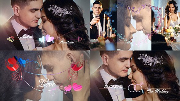 Wedding Elegant Slideshow v2 - Project for Proshow Producer