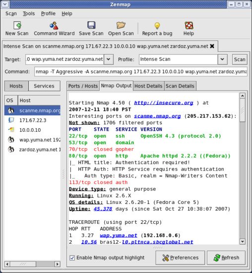 Nmap Security Scanner 7.30 Final