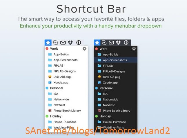 Shortcut Bar 1.3 MacOSX