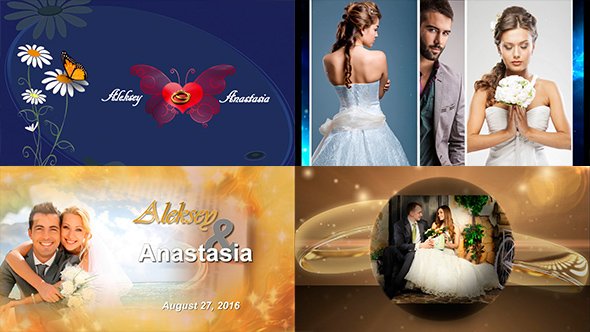 Wedding Elegant Slideshow v3 - Project for Proshow Producer