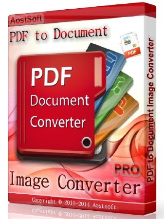 Aostsoft PDF to Document Image Converter Pro 3.9.4