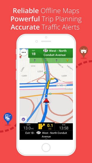 CoPilot USA - GPS Navigation &amp; Offline Maps v10.0.0.845