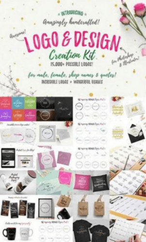 CreativeMarket - Awesome Logo &amp; Design Creation Kit