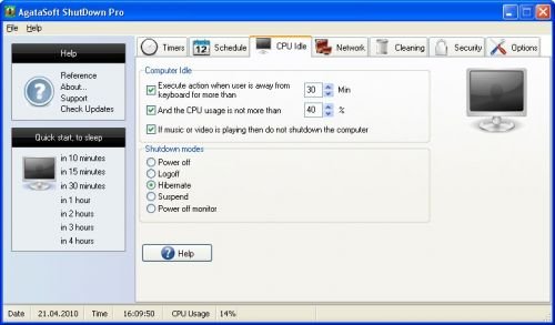 AgataSoft ShutDown Pro 3.2 Multilingual + Portable