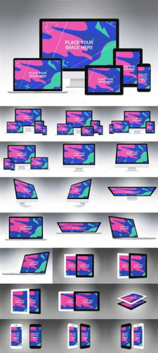 CM - iFlat Devices - Mockups 744782 