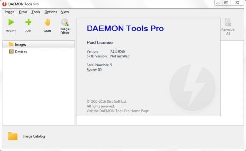 DAEMON Tools Pro 7.1.0.0596 Multilingual