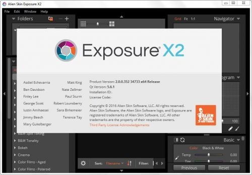 Alien Skin Exposure X2 2.0.0.352 Revision 34733