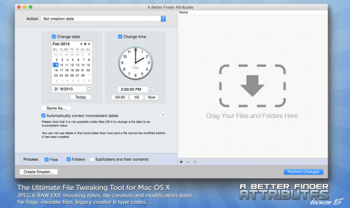A Better Finder Attributes 6.00b2 MacOSX