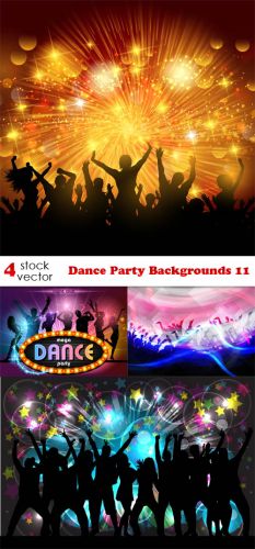 Vectors - Dance Party Backgrounds 11