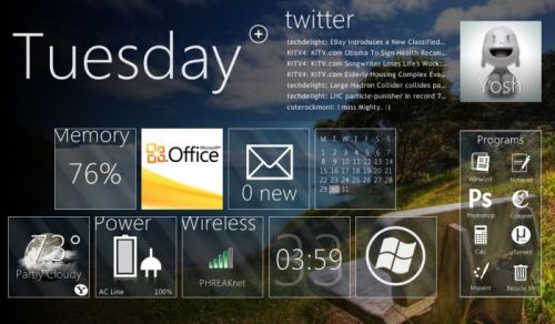 Rainmeter 4.0 Build 2627 Beta + Skins Pack