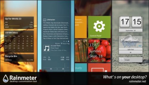 Rainmeter 4.0 Build 2627 Beta + Skins Pack
