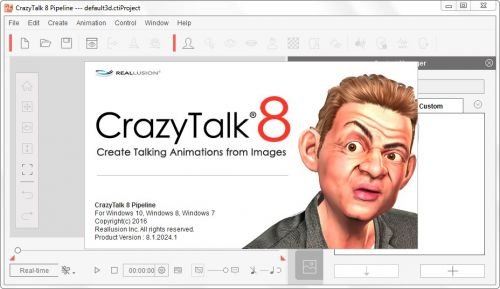 Reallusion CrazyTalk Pipeline 8.1.2024.1 + Resource Pack