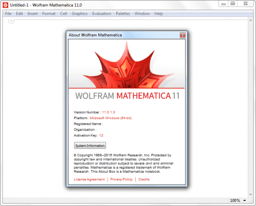 Wolfram Mathematica 11.0.1 (Win/Mac)