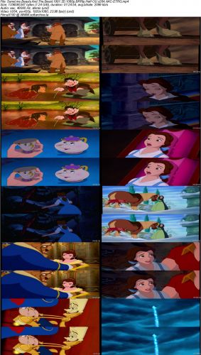 Beauty And The Beast 1991 3D 1080p BRRip Half-OU x264 AAC-ETRG