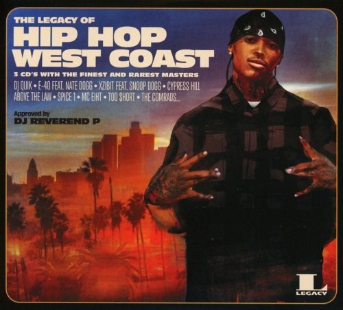 VA - The Legacy Of Hip Hop West Coast (3CD Box Set) (2016)