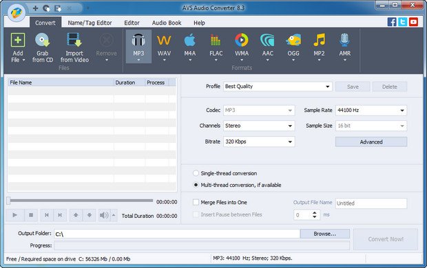 AVS Audio Converter v8.3.1.571 Portable 