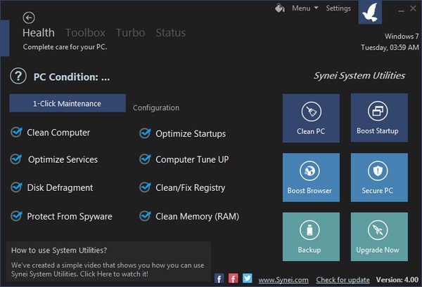 Synei System Utilities v4.0 Multilingual 