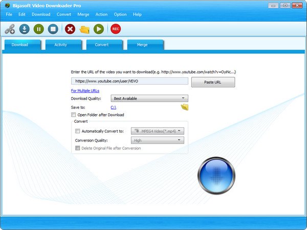 Bigasoft Video Downloader Pro 3.12.8.6141 Multilingual Portable 