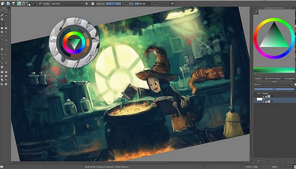 Krita 3.0.1.1 (x86/x64) Multilingual Portable 
