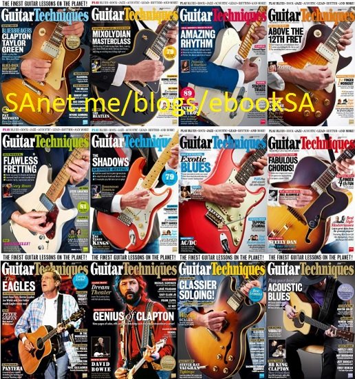 Guitar Techniques - 2016 Full Year Issues Collection