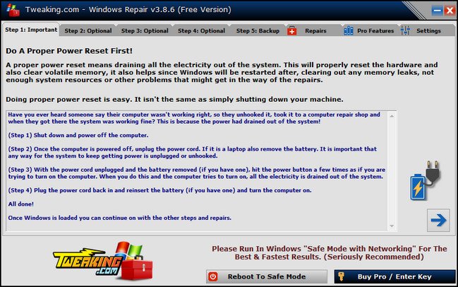 Windows Repair Free (All In One) 3.9.12 + Portable