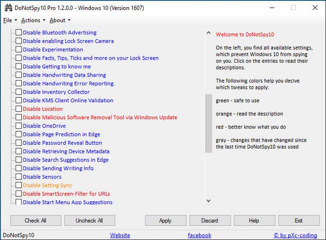 DoNotSpy10 v1.2.0.2 + Portable