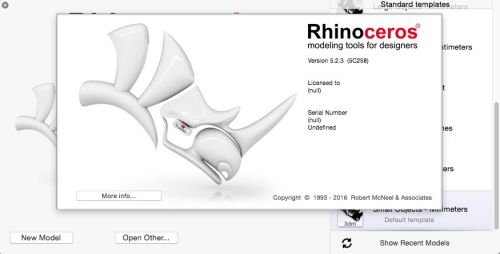 Rhinoceros for Mac 5.2.3 Multilingual MacOSX