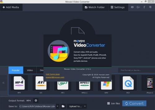 Movavi Video Converter 17.0.1 Multilingual Portable