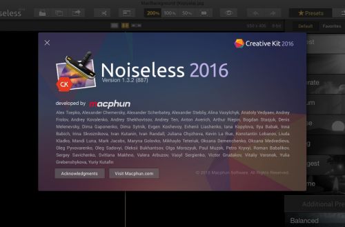Noiseless CK Pro 2016 1.3.2.887 Multilingual MacOSX