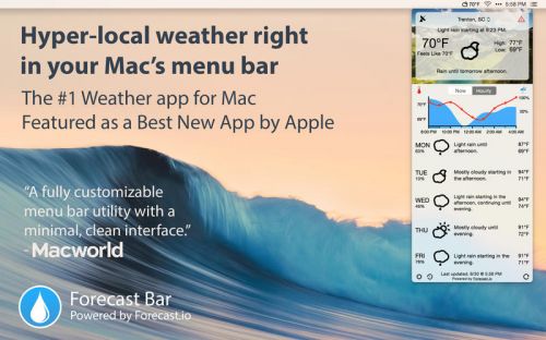 Forecast Bar 2.7.3 (MacOSX)