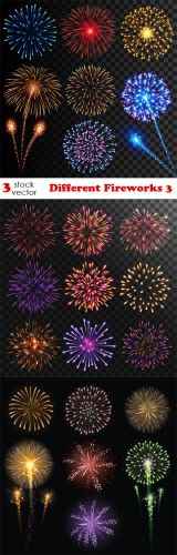 Vectors - Different Fireworks 3