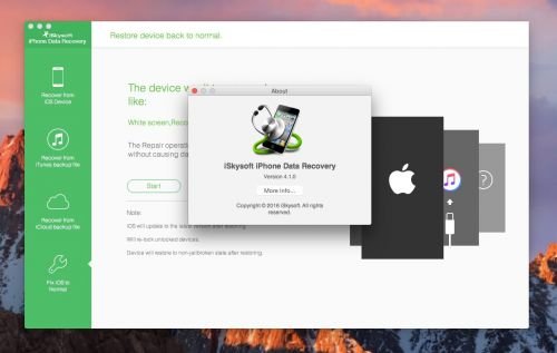 iSkysoft iPhone Data Recovery 4.1.0 Multilingual MacOSX