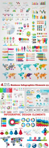 Vectors - Business Infographics Elements 33