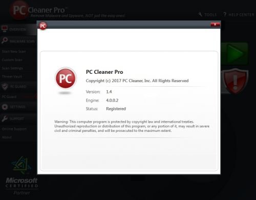 PC Cleaner Pro 2017 v1.4