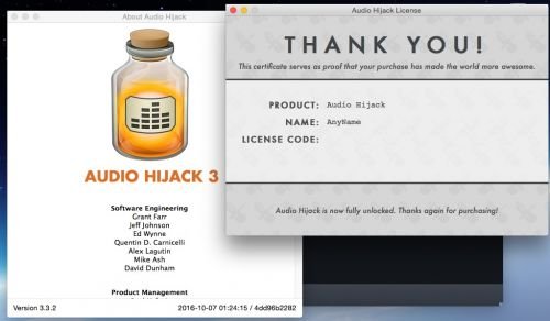 Rogue Amoeba Audio Hijack v3.3.2 MacOSX