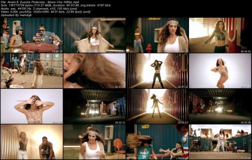 Anahi ft. Zuzuka Poderosa - Boom Cha (1080p)