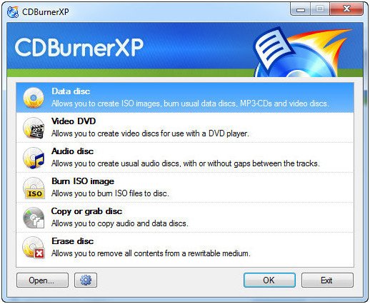CDBurnerXP 4.5.7.6404 (x86/x64) Multilingual Portable 