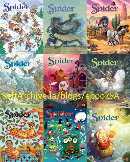 Spider Magazine - 2016 Full Year Issues Collection