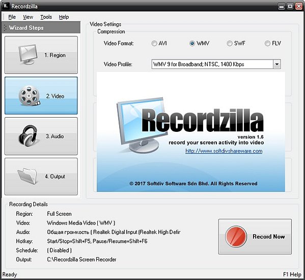 Recordzilla 1.6