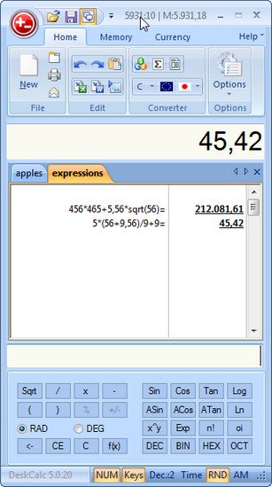 DeskCalc Pro 8.1.8 