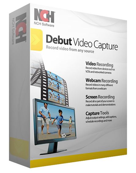nch debut video capture software